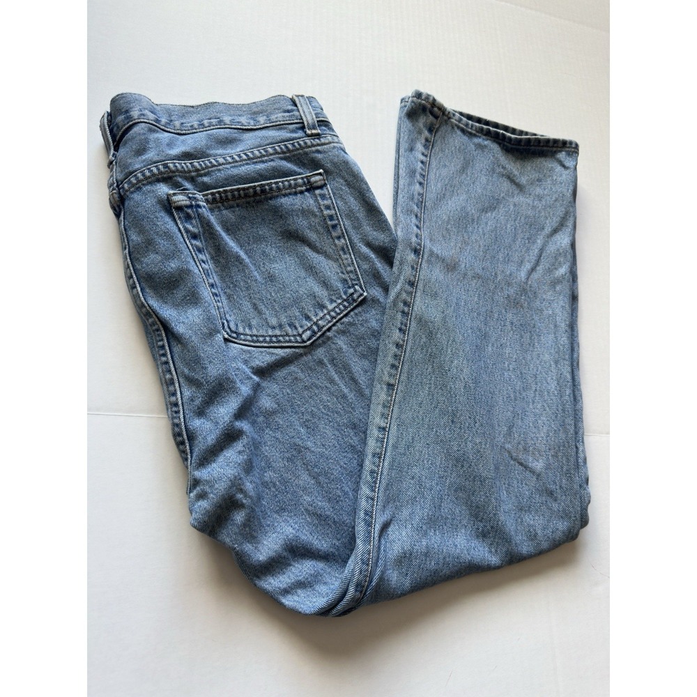 Gap Modern Boot Cut Jeans Womens 14 X-Short Medium Wash Blue Denim Made in USA‎